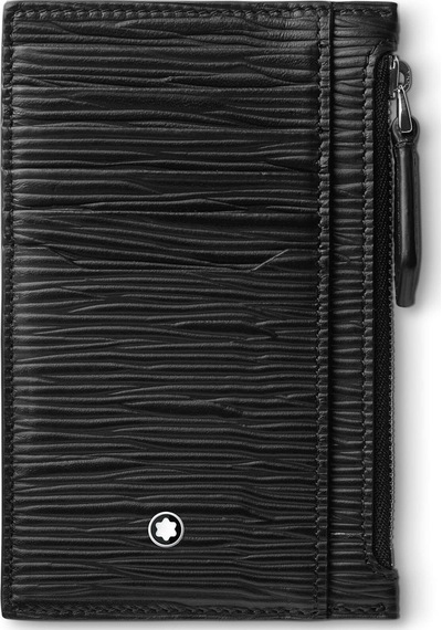 Mont Blanc Montblanc 4810 Kart Tutucu 8 Cc Fermuarlı Cepli 130931 Siyah