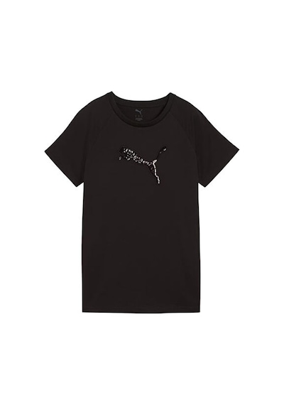 Puma Sequıns Tee Kadın Günlük Tişört 69457601 Siyah