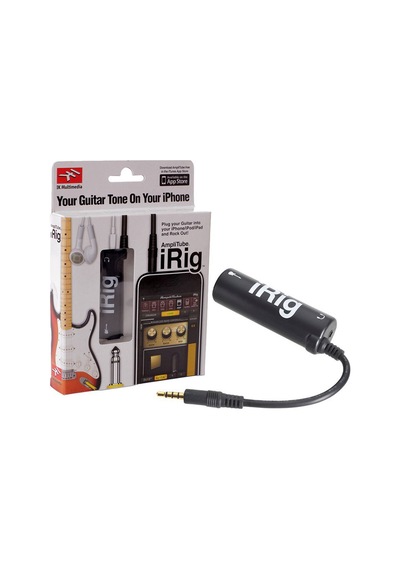 İrig Ik Multimedia Amplitube İrig iPhone , Apple Uyumlu iPad , İpod , Mac