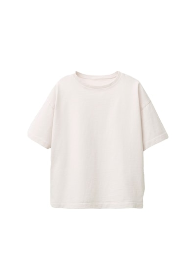 Zuzunga Unisex Basic Kısa Kollu Çocuk T-shirt Beyaz
