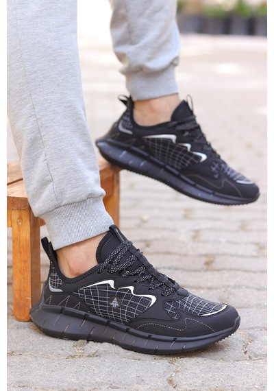 Hammer Jack Hita Memory Foam Erkek Sneaker Ayakkabı 167800000351 01 Siyah Siyah
