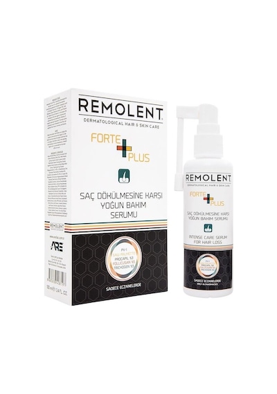 Remolent Forte Plus Saç Dökülmesine Karşı Yoğun Bakım Serumu 100 ML