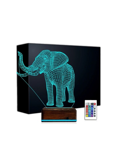 Luvivia Fil 3d Lamba - Masa Gece Lambası V4 Şeffaf
