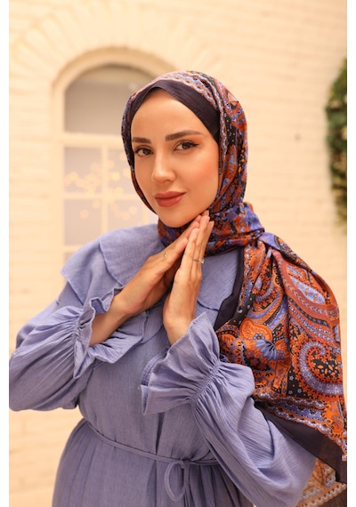Silk Home Nariya Şal 90001-27 Kiremit