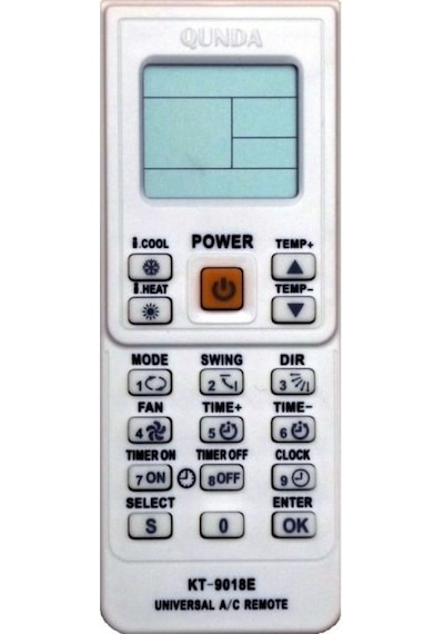 Kt9018E Universal Klima Kumanda 4000 Model