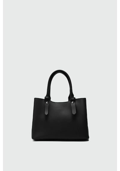 Shule Bags Doop Omuz Çantası Siyah Siyah