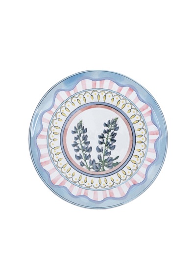 The Mia Spring Servis Tabağı 30 Cm Spr0005 Çok Renkli