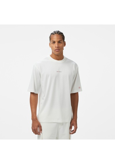 United4 Unıted4 Comfort Erkek Beyaz Modal Karışımlı T-shirtyurıho