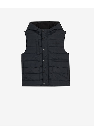 Skechers B Puffer Vest Büyük Erkek Çocuk Siyah Sk2620102-3817