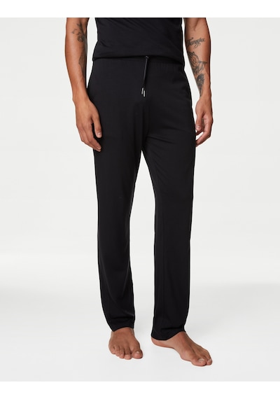 Marks & Spencer Supima Cotton Pijama Altı Siyah