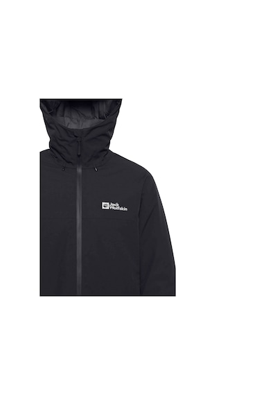 Jack Wolfskın Jack Wolfskin Wisper Ins Erkek Siyah Outdoor Ceketi 6000 Siyah