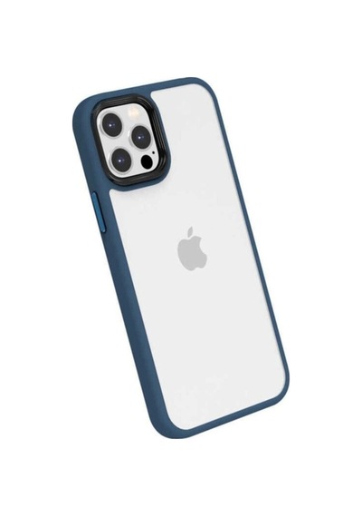 Apple Uyumlu iPhone 13 Pro Max Kılıf Zore Cann Kapak Mavi