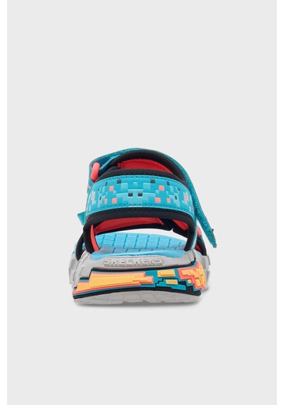 Skechers Erkek Çocuk Sandalet 402161l Tqbk Turkuaz-siyah Turkuaz-siyah
