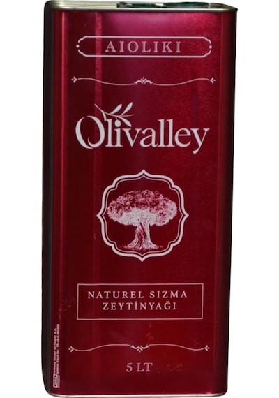 Olivalley Soğuk Sıkım Naturel Sızma Zeytinyağı 5 L