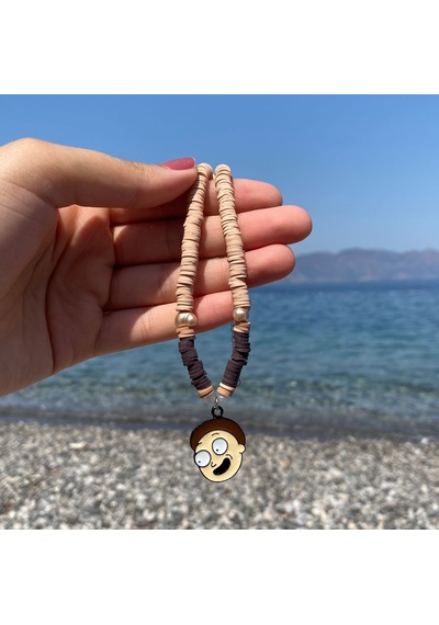 Paytak Moda Rick Renkli Fimo Boncuk Kolye Pytkfmb0nck380 Kahverengi
