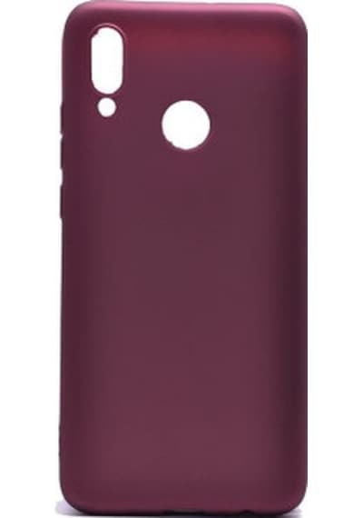 Nihcase Huawei P Smart 2019 Kılıf Matte Premier Silikon Kapak