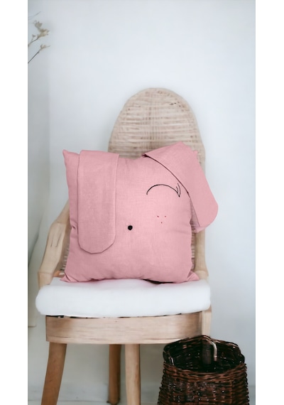Dekoratif Oyun/ce-ee Uykuya Yardımcı Bebek Kırlent Pembe