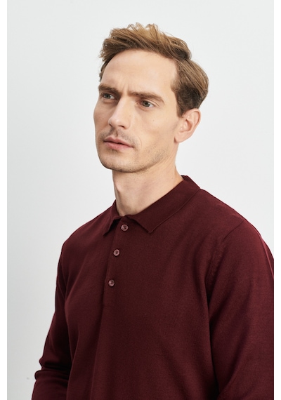AC&Co / Altınyıldız Classics Altinyildiz Classics Erkek Bordo Tüylenme Yapmayan Anti Pilling Kumaş Standart Fit Polo Yaka Triko 4A4923100003BRDM Bordo AC&Co / Altınyıldız Classics Altinyildiz Classics Erkek Bordo Tüylenme Yapmayan Anti Pilling Kumaş Standart Fit Polo Yaka Triko 4A4923100003BRDM Bordo