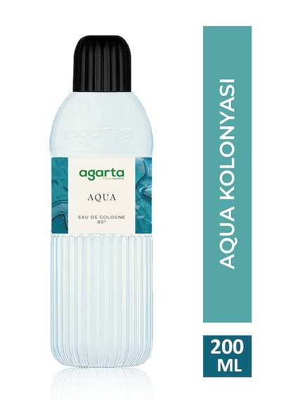 Agarta 80 Derece Aqua Kolonya Pet Şişe 200 ML