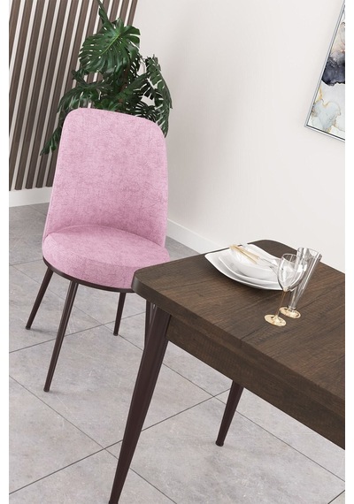 Canisa Concept Nil Serisi 70x110 Sabit Mutfak Masası Takımı Barok Desen Masa 2 Pembe Sandalye Pembe Sandalyeler Barok Masa Canisa Concept Nil Serisi 70x110 Sabit Mutfak Masası Takımı Barok Desen Masa 2 Pembe Sandalye Pembe Sandalyeler Barok Masa
