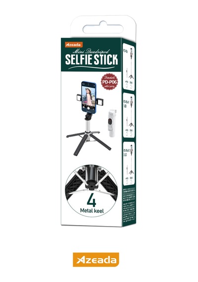 Jopus Bluetoothlu Ve Şarjlı Kumandalı - Selfie Çubuğu Tripod Özellikli