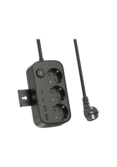 3'lü Priz + 4 Usb 2 Type-c + 2 Usb-a Çoklayıcı