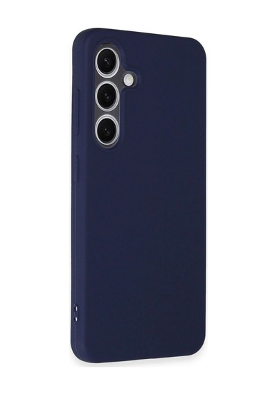 Samsung Galaxy S24 Kılıf First Silikon - Lacivert
