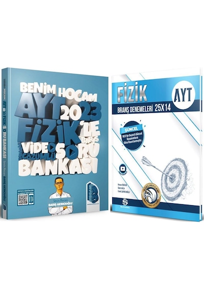 Benim Hocam 2023 Ayt Fizik Soru Bankası Ve Bilgi Sarmal Deneme Seti 2 Kitap