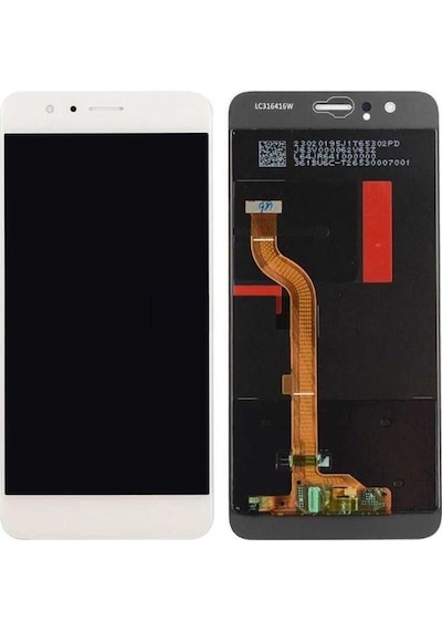 Hwi Uyumlu Honor 8 Lcd Ekran Beyaz Çitasız