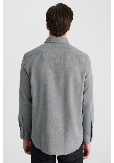 D'S Damat Ds Damat Comfort Lacivert Armürlü Gömlek 5hc02ıg21265m Çok Renkli
