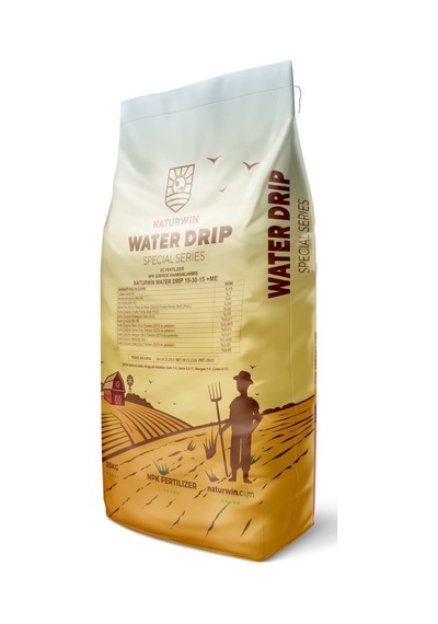Naturwin Water Drip 15-30-15+Me Npk Gübre 25 KG