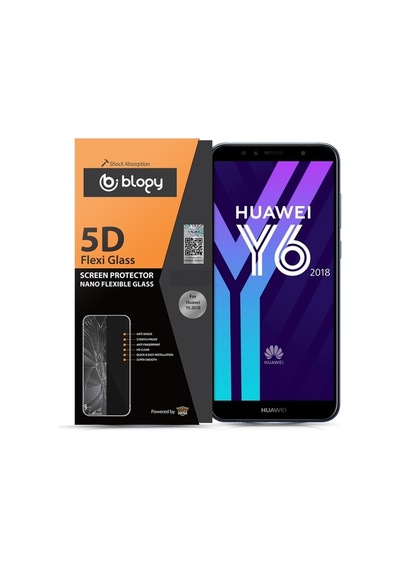 Blogy Y6 2018 İle Uyumlu Flexi 5d Ekran Koruyucu