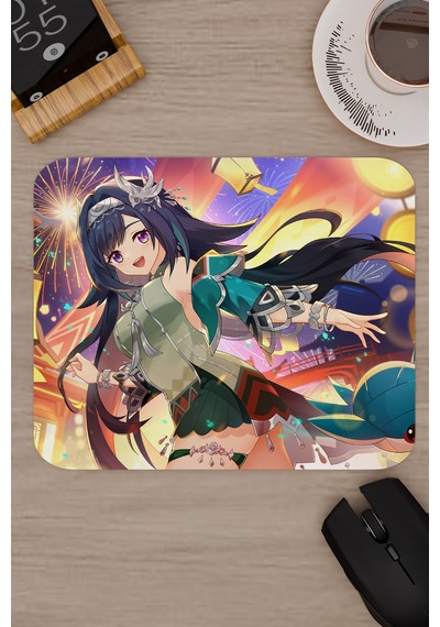 Lan Yan Genshin Impact Anime Oyuncu V2 - 22x18 Gaming Mouse Pad Fare Altlığı