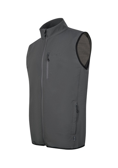 2As Wayne Merino Yünlü Unisex Yelek Antrasit 001