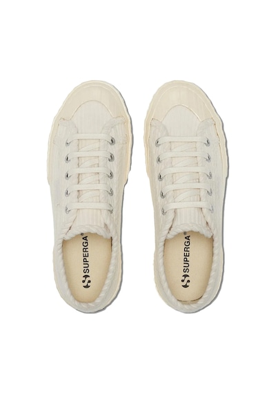 Superga 2630 Strıpe Corduroy Beyaz Beyaz