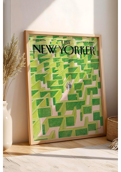 The New Yorker Çerçeveli Tablo October 2 2006