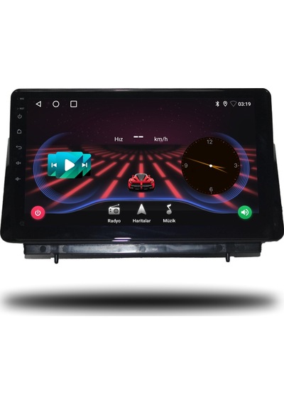 Multimedyam Ford Focus 5 Android Carplay Multimedya 2019-2022 4 Gb Ram + 32 Gb Hafıza + 4 Çekirdek
