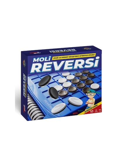 Moli Reversi – Eğitici. Zeka ve Strateji Oyunu