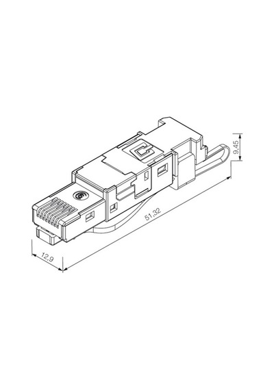 Weidmüller Profinet Konnektör Rj45 Metal Gövde 1963600000