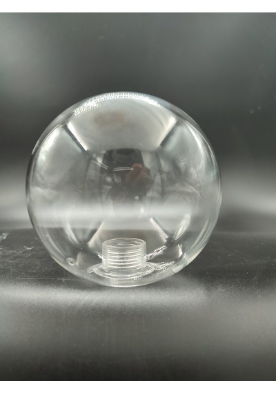 G.9 Ampule Göre,glob Avize Camı.şeffaf Renkte Çapı:10.00 Cm Küre.kendinden Dişli