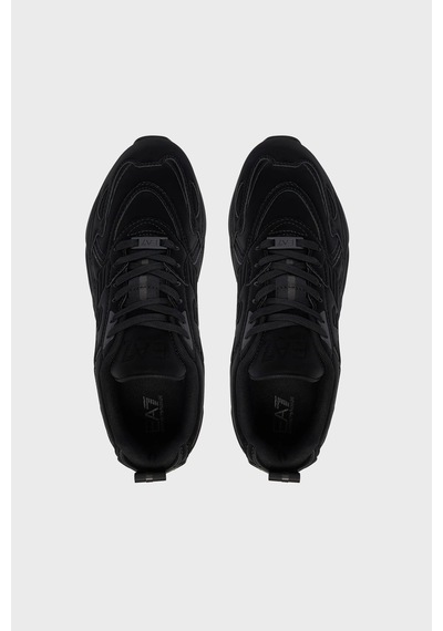 Ea7 Logolu Sneaker Ayakkabı Unisex Ayakkabı 7x000306 Af28160 Mc513 Siyah