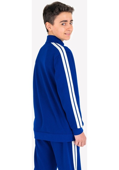 Lescon Açık Lacivert Çocuk Fermuarlı Sweatshirt 23n-3119