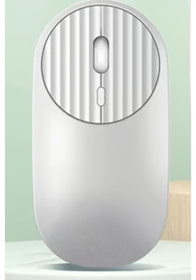 Mouse Bluetooth Wireless Şarjlı Fare 2.4g Zarif İnce Ev Ofis Mouse Telefon Tablet Pc Diğer