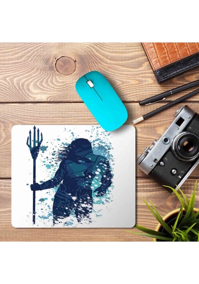 Arthur Curry Silhouette Tasarımlı Baskılı Mousepad Mouse Pad