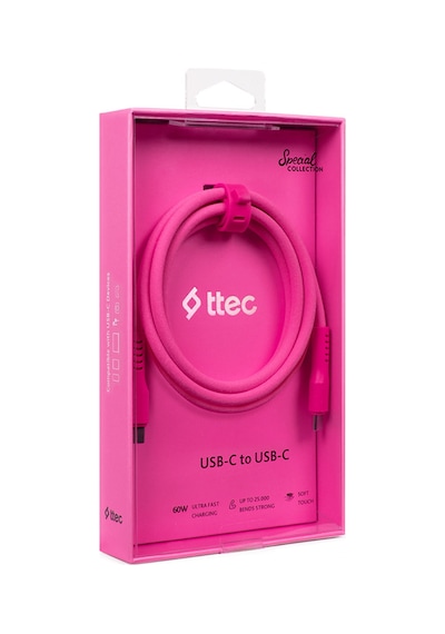 Ttec Usb-c - Usb-c 120cm 60w Pd/qc Hızlı Şarj/data Kablosu - 2dk59