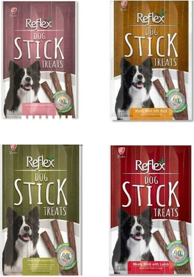 Reflex Stick Mix Köpek Yetişkin Ödül Mama 4'lü 3 x 11 G