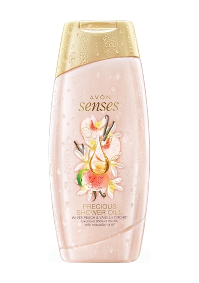 Avon Senses Precious Beyaz Şeftali ve Vanilya Kokulu Duş Jeli 250 ML