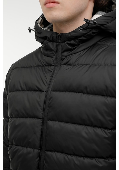 Kinetix Ml Echo Coat 3Pr Siyah Erkek Kısa Kaban 000000000101399247 Siyah