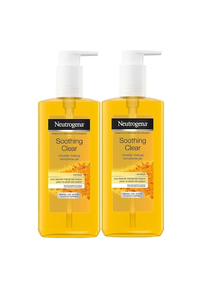 Neutrogena Soothing Clear Micellar Yüz Temizleme Jeli 2 x 200 ML