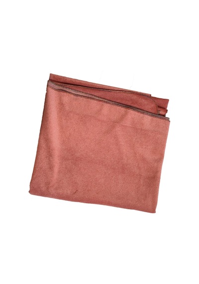 Okey Oyun Masa Örtüsü Flok 140x140 Pembe